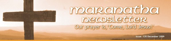 Maranatha Newsletter Dec 09