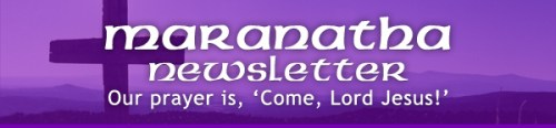 Maranatha Newsletter
